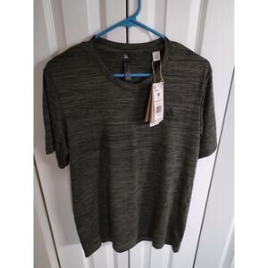 Adidas T Shirt Men’s M‑Axis Tech Green – Size M (NWT)